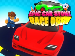 Oyun Epic Car Stunt Race Obby