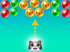 Oyun Save the cats Bubble shooter