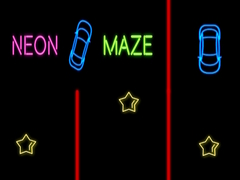Oyun Neon Car Maze