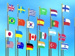 Oyun Flag Puzzle Jam: Collect Flags