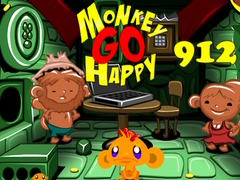 Oyun Monkey Go Happy Stage 912