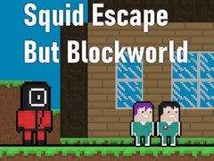 Oyun Squid Escape But Blockworld