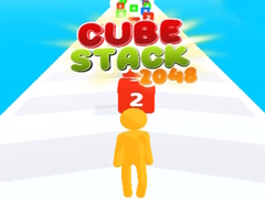 Oyun Cube Stack 2048