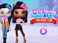 Oyun Kitty Squad Winter Dress Up
