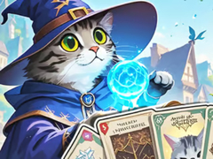 Oyun Jigsaw Puzzle: Cat's Card Arena