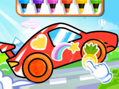 Oyun Coloring Book: Racing Car