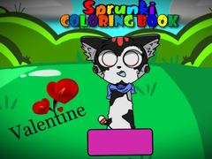 Oyun Sprunki Valentine Coloring book