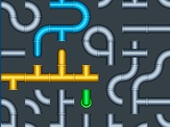 Oyun Connect The Pipes Water Puzzle