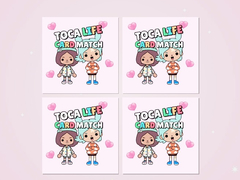 Oyun Toca Life Memory Card Match
