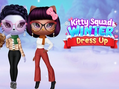 Oyun Kitty Squad Winter Dress up