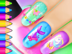 Oyun Coloring Book: Nail Art Salon