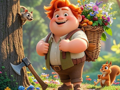 Oyun Find The Differences: The Honest Woodcutter