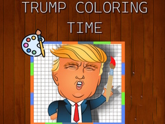 Oyun Trump Coloring Time