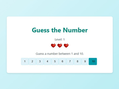 Oyun Guess The Number