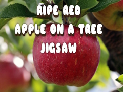 Oyun Ripe Red Apple on a Tree Jigsaw