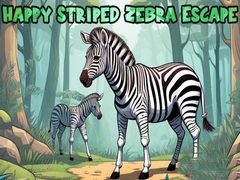 Oyun Happy Striped Zebra Escape 