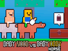 Oyun Baby Noob vs Baby Obby Horse