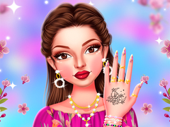 Oyun Celebrity Spring Manicure Design