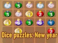 Oyun Dice puzzles: New year