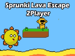 Oyun Sprunki Lava Escape 2Player
