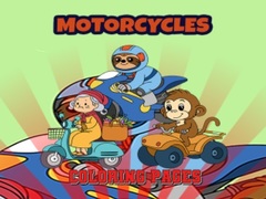 Oyun Motorcycle Coloring Pages