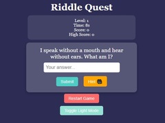 Oyun Riddle Quest Brain Teaser