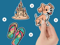 Oyun Sticker Book Puzzle Color By Number