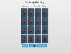 Oyun Car Emoji Matching