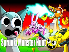 Oyun Sprunki Monster Hunt