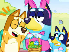 Oyun Jigsaw Puzzle: Bluey Easter Dress Up
