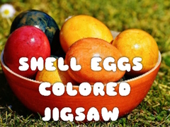 Oyun Shell Eggs Colored Jigsaw