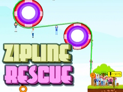 Oyun Zipline People Rescue