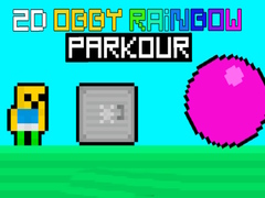 Oyun 2D Obby Rainbow Parkour