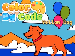 Oyun Color By Code: Yellow Dog