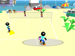 Oyun Stickman Beach Volleyball