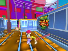 Oyun Train Surf Run 3D