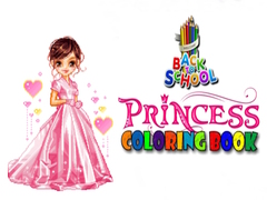 Oyun Back To School Princess Coloring Book