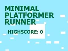 Oyun Minimal Platformer Runner