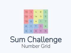 Oyun Sum Challenge Number Grid