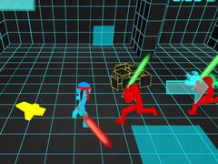 Oyun Stickman Neon Sword Fighting