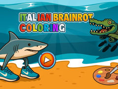 Oyun Italian Brainrot Coloring