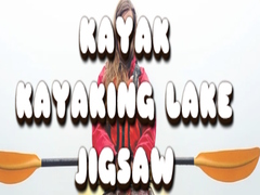 Oyun Kayak Kayaking Lake Jigsaw