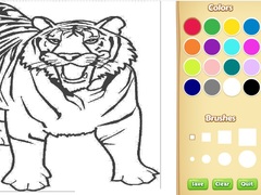 Oyun Tiger Coloring Book
