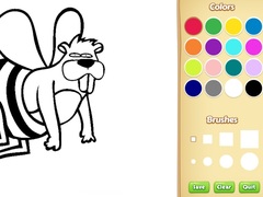 Oyun Funny Animal Coloring Book for Kids