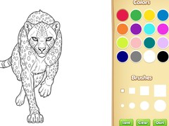 Oyun Wild Animals Coloring Book