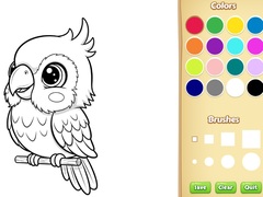 Oyun Kawaii Animal Coloring Book