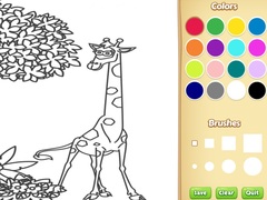Oyun Jungle Animals Coloring Book for Kids