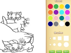 Oyun Cats Coloring Book For Kids