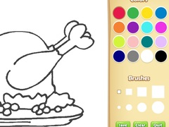 Oyun Food Coloring Book For Kids