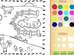 Oyun Farming Coloring Book For Kids